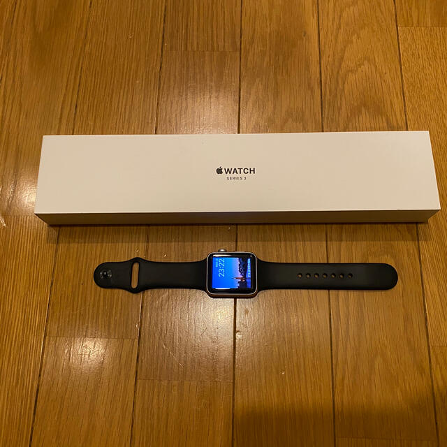 Apple Watch(アップルウォッチ)のアップルウォッチ3 42mm アルミ GPSモデル メンズの時計(腕時計(デジタル))の商品写真