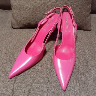 プラダ(PRADA)の【PRADA】ヒールパンプス　新品ですが必ず説明を(ハイヒール/パンプス)