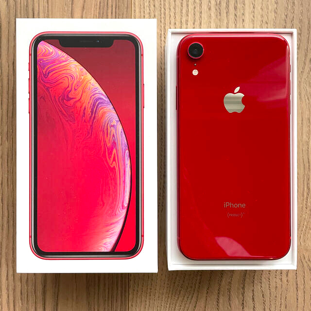 Apple iPhone XR SIMフリー 64GB Red 偉大な 19208円引き www.senge-vr