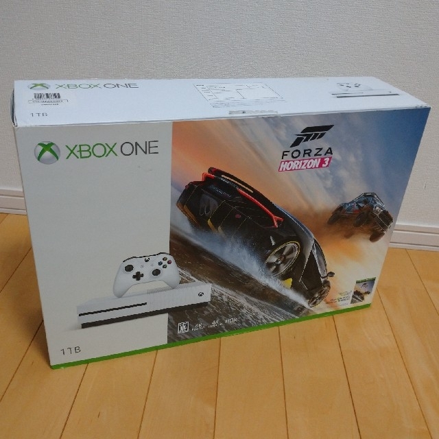 Xbox(エックスボックス)のXbox one s 1TB HORIZON3同梱版 美品 エンタメ/ホビーのゲームソフト/ゲーム機本体(家庭用ゲーム機本体)の商品写真