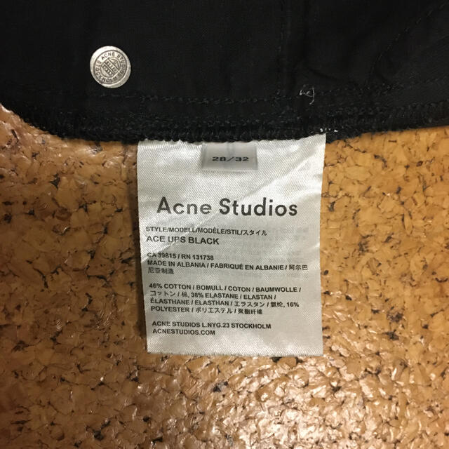 ACNE(アクネ)の【Acne Studios】ACE スキニーデニム サイズ28/32 メンズのパンツ(デニム/ジーンズ)の商品写真