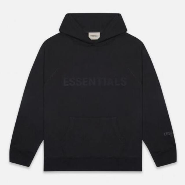 FOG essentials フーディ　ブラックSサイズ　パーカー