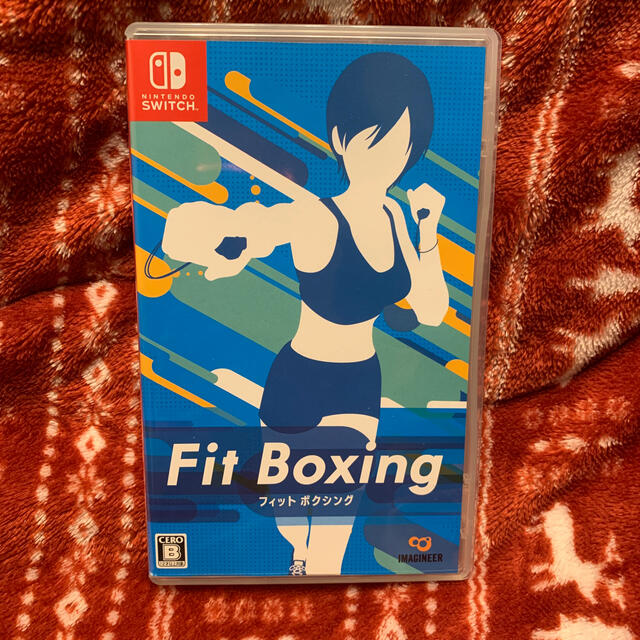 Nintendo Switch(ニンテンドースイッチ)のFit Boxing Switch 美品！ エンタメ/ホビーのゲームソフト/ゲーム機本体(家庭用ゲームソフト)の商品写真