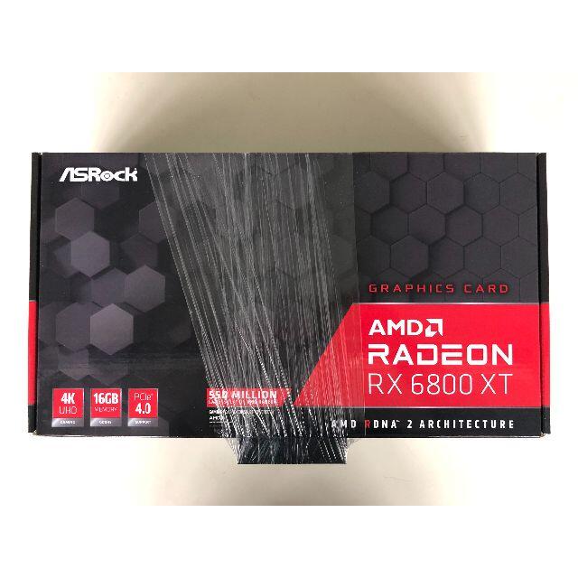 新品未開封品　AMD ASRock RADEON RX6800XT 16G