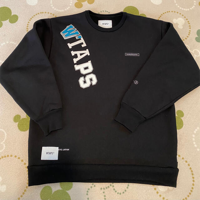 20AW WTAPS KATZ CREW NECK / COPO BLACK L