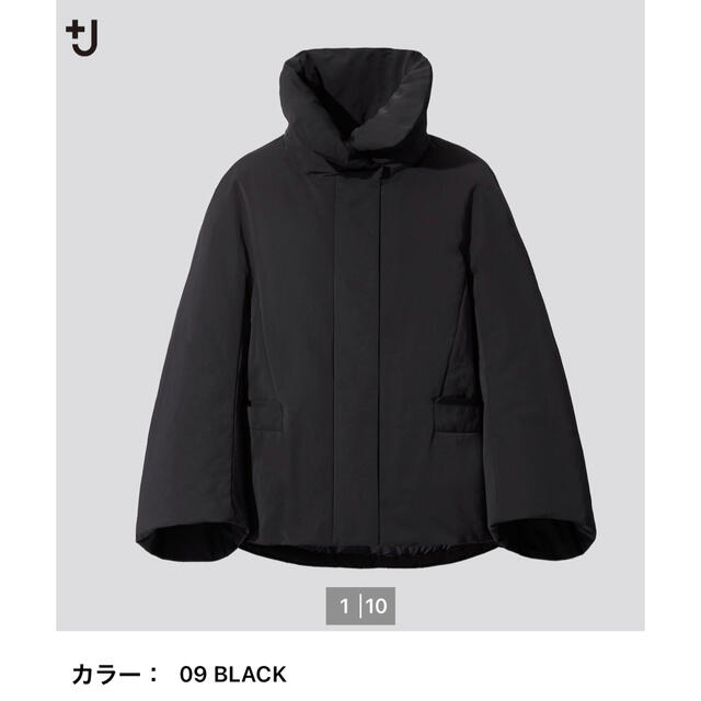 ジャケット/アウターUNIQLO ＋J ハイブリッドダウンジャケット ブラック XL