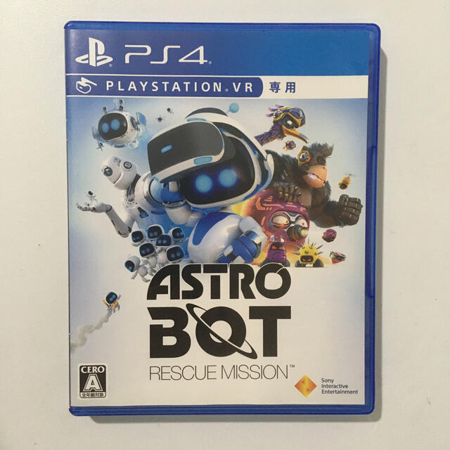 PlayStation VR(プレイステーションヴィーアール)のASTRO BOT：RESCUE MISSION PS4 エンタメ/ホビーのゲームソフト/ゲーム機本体(家庭用ゲームソフト)の商品写真