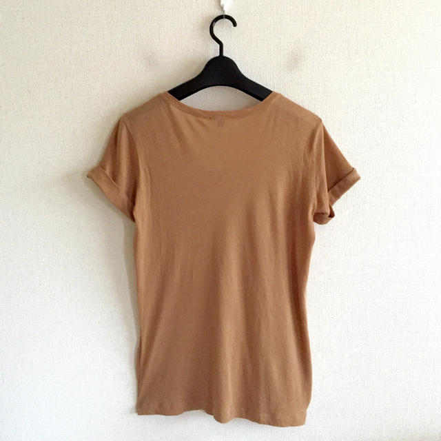 theory(セオリー)のセオリー♡キャメルベージュTシャツ レディースのトップス(Tシャツ(半袖/袖なし))の商品写真