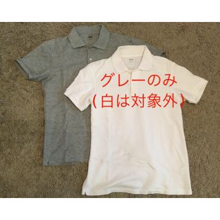 ユニクロ(UNIQLO)の【GEORGE様専用】ユニクロ 半袖ポロシャツ (グレーのみ)(ポロシャツ)