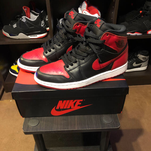 NIKE AIR JORDAN1 OG BRED ナイキ ジョーダン1 27cm