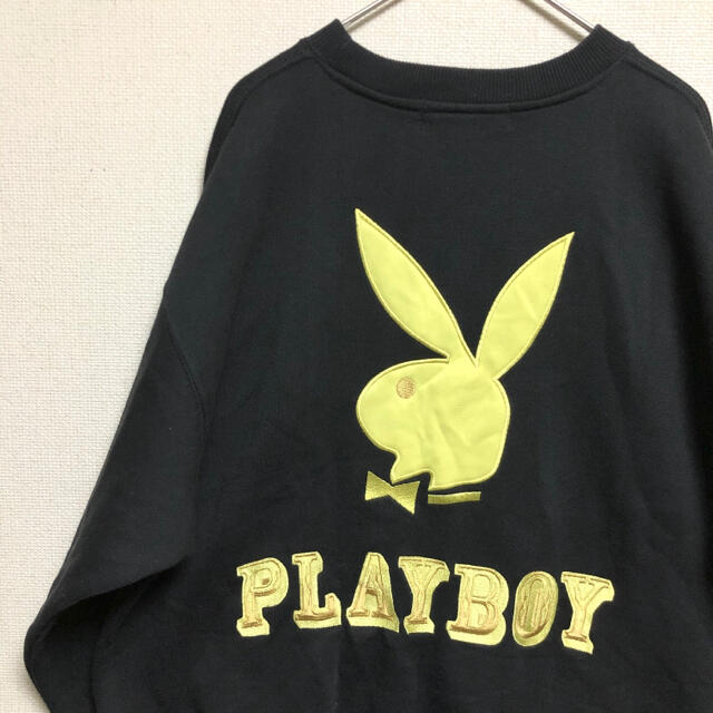 新品タグ付き プレイボーイのスウェット PLAYBOYのトレーナー