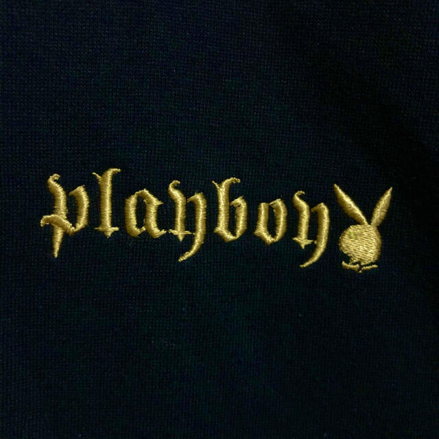 PLAYBOY(プレイボーイ)のPLAYBOY プレイボーイ スウェット トレーナー ビッグロゴ刺繍 メンズのトップス(スウェット)の商品写真
