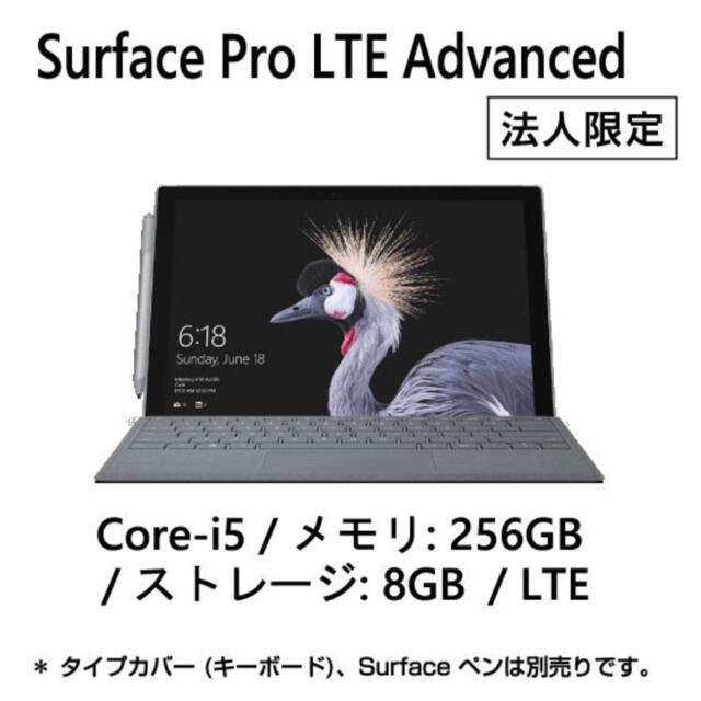 Microsoft Surface Pro LTE Advanced 法人限定 人気ブラドン www.gold