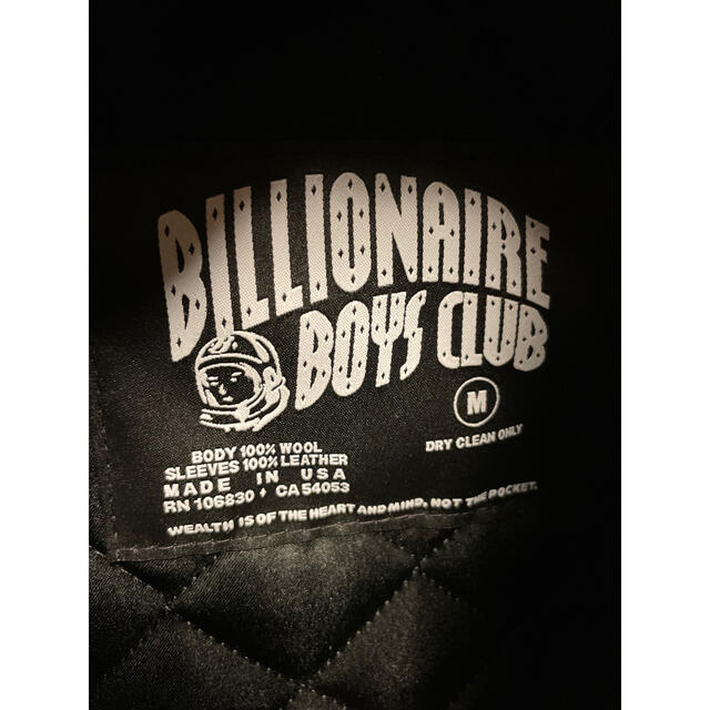 におすすめ☭ BBC - billionaire boys club スタジャンの通販 by ショーコー｜ビリオネアボーイズクラブならラクマ オーラリー