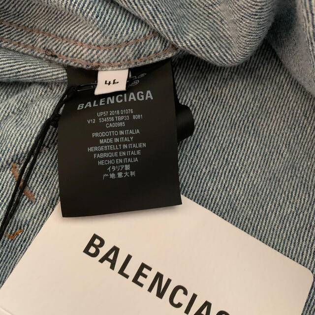 Balenciaga(バレンシアガ)のBALENCIAGA　 バレンシアガ　グラフティ　デニムジャケット　 メンズのジャケット/アウター(Gジャン/デニムジャケット)の商品写真