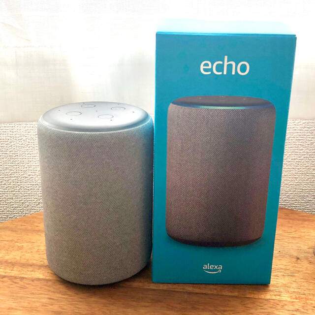 ECHO(エコー)のAmazon Echo (エコー) 第3世代 - スマートスピーカー スマホ/家電/カメラのオーディオ機器(スピーカー)の商品写真