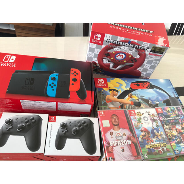 家庭用ゲーム機本体NINTENDO SWITCH SET