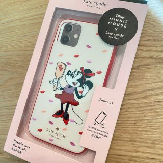 ケイトスペードニューヨーク(kate spade new york)の【新品未使用】ケイトスペード ミニー　iphone 11 ケース(その他)