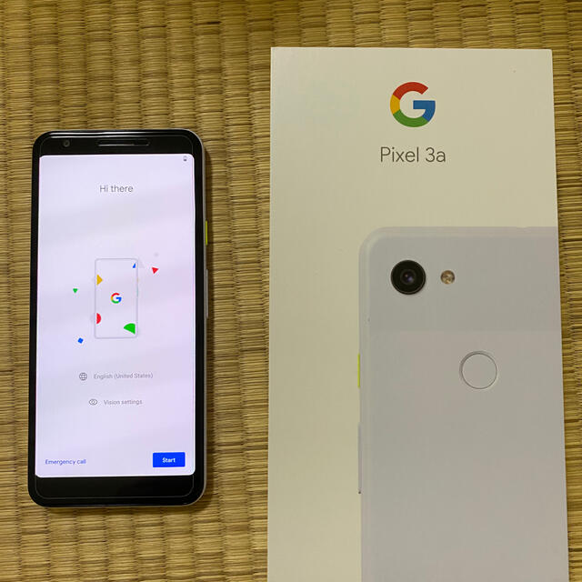 Google Pixel 3a アイリッシュパープル