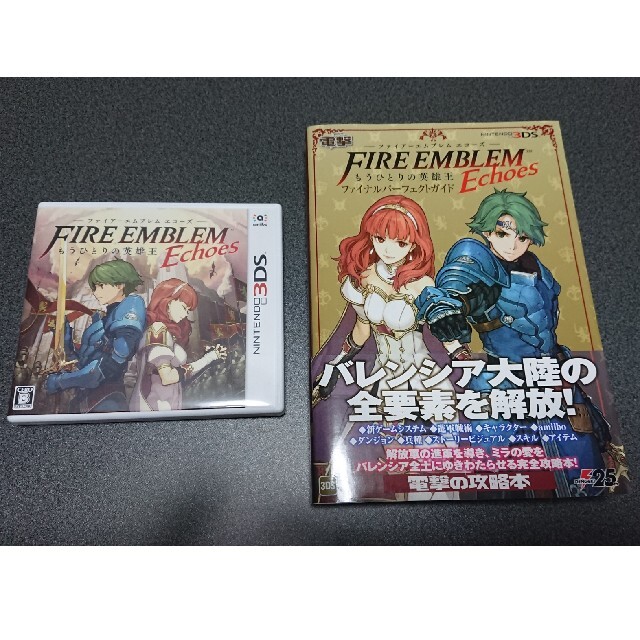 ファイアーエムブレム Echoes（エコーズ） もうひとりの英雄王+攻略本 エンタメ/ホビーのゲームソフト/ゲーム機本体(携帯用ゲームソフト)の商品写真