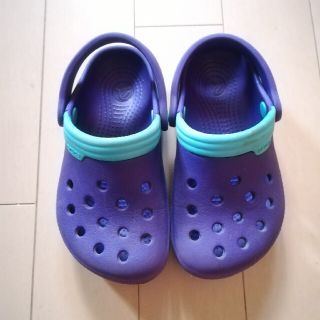 クロックス(crocs)のcrocs クロックス 8～9　ベビー　サンダル15.5～16.5cm相当　(サンダル)