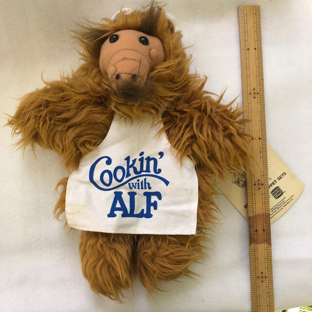 アルフ　ALF  パペット　レトロ　タグ付き　レア エンタメ/ホビーのおもちゃ/ぬいぐるみ(キャラクターグッズ)の商品写真