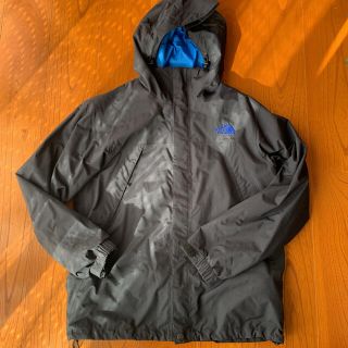 ザノースフェイス(THE NORTH FACE)のNORTH FACE ノースフェイス　スクープジャケット　ブラック　黒　ブルー(マウンテンパーカー)