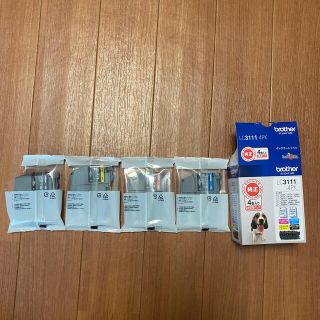 ブラザー(brother)のブラザー純正インクカートリッジ　LC3111-4PK(OA機器)