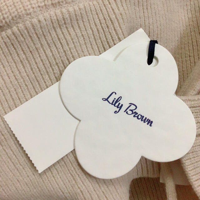 Lily Brown(リリーブラウン)のLily Brown レイヤードニットトップス⋈ レディースのトップス(ニット/セーター)の商品写真