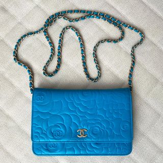 シャネル(CHANEL)のCHANEL チェーンウォレット カメリア(財布)