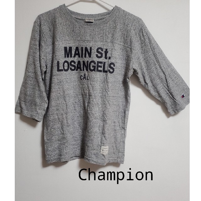 Champion(チャンピオン)の彩妃様専用チャンピオン　レディース　七分袖カジュアルシャツ　M レディースのトップス(Tシャツ(長袖/七分))の商品写真