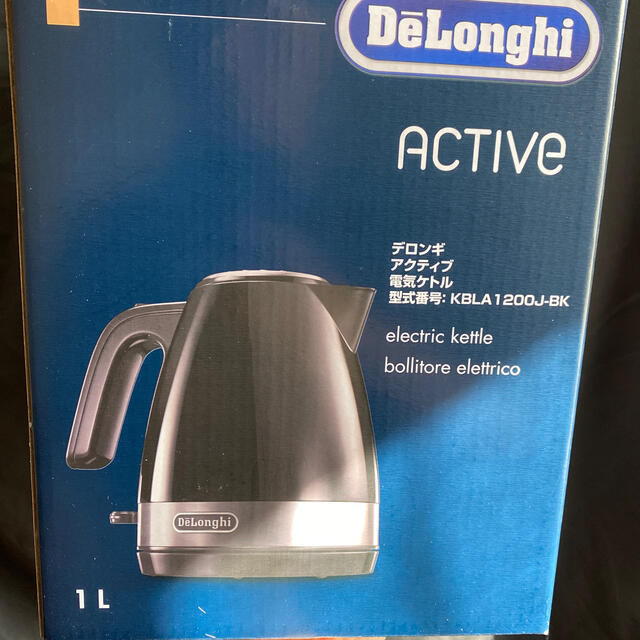 DeLonghi(デロンギ)の電気ケトル　 スマホ/家電/カメラの生活家電(電気ケトル)の商品写真