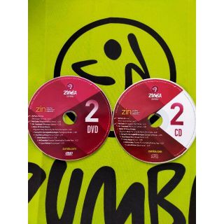 ズンバ(Zumba)のZUMBA ズンバ sentao 2 DVD CD インストラクター専用(スポーツ/フィットネス)