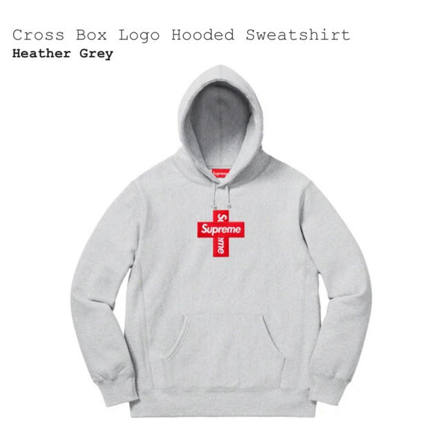 Supreme Cross Box Logo Hooded SweatshirtMedium購入先