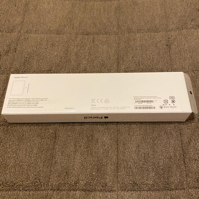 Apple(アップル)のApple Pencil 第二世代 スマホ/家電/カメラのスマホアクセサリー(その他)の商品写真