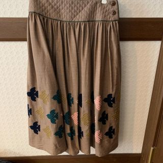 ミナペルホネン(mina perhonen)のミナペルホネン  robin スカート　新品(ロングスカート)