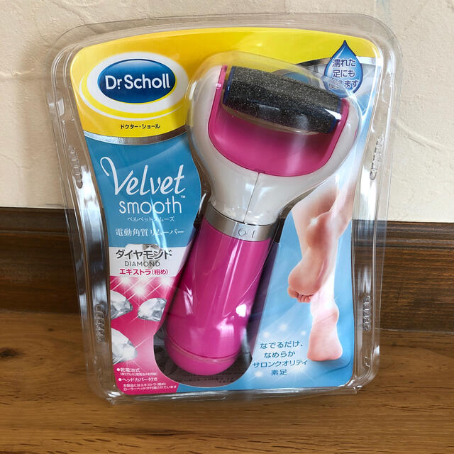 Dr.scholl(ドクターショール)のドクターショール ベルベットスムーズ ダイヤモンド エキストラ(粗め) ピンク( コスメ/美容のボディケア(フットケア)の商品写真