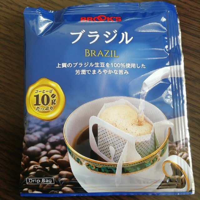 Brooks(ブルックス)のBROOKS　ドリップコーヒー　ブラジル 食品/飲料/酒の飲料(コーヒー)の商品写真