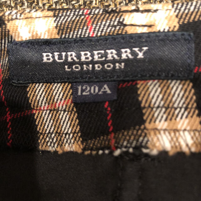 BURBERRY(バーバリー)の最終　Burberry バーバリー　チェック　パンツ　ズボン キッズ/ベビー/マタニティのキッズ服男の子用(90cm~)(パンツ/スパッツ)の商品写真