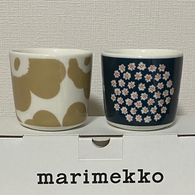 marimekko(マリメッコ)の【未使用】marimekko マリメッコ  ラテマグ  セット インテリア/住まい/日用品のキッチン/食器(食器)の商品写真