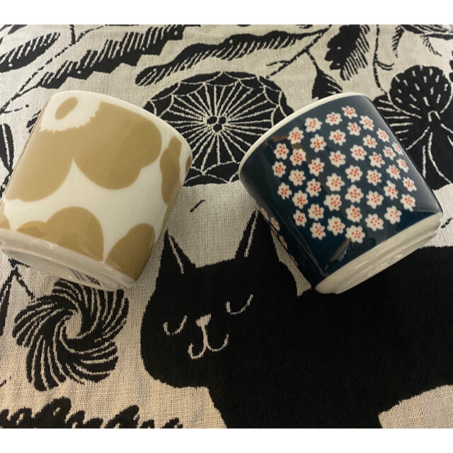 marimekko(マリメッコ)の【未使用】marimekko マリメッコ  ラテマグ  セット インテリア/住まい/日用品のキッチン/食器(食器)の商品写真