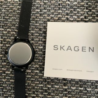 スカーゲン(SKAGEN)のスカーゲン時計　ブラック(腕時計)