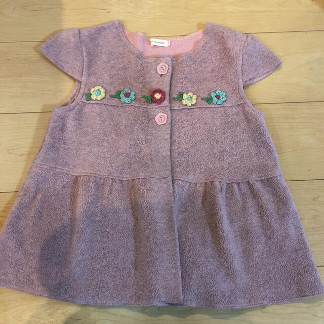 KP暖かチュニックベスト140 キッズ/ベビー/マタニティのキッズ服女の子用(90cm~)(ニット)の商品写真