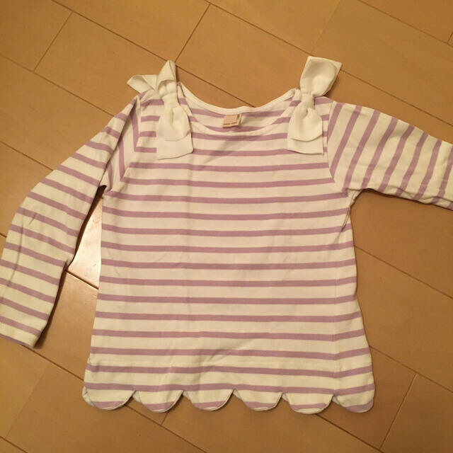 petit main(プティマイン)のチュールスカートとトップス キッズ/ベビー/マタニティのキッズ服女の子用(90cm~)(スカート)の商品写真