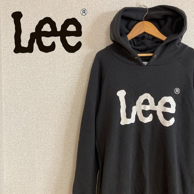 Lee パーカー ワンピース ブラック レディース リー 黒 M