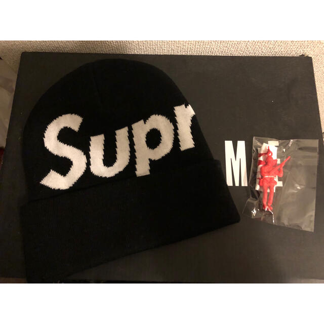 新品未使用 19fw Supreme Big Logo Beanie