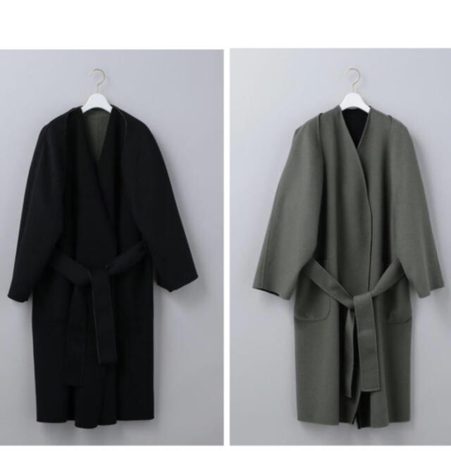 BEAUTY&YOUTH UNITED ARROWS(ビューティアンドユースユナイテッドアローズ)の＜6(ROKU)＞ REVER VEST×BOLERO COAT  コート レディースのジャケット/アウター(ロングコート)の商品写真