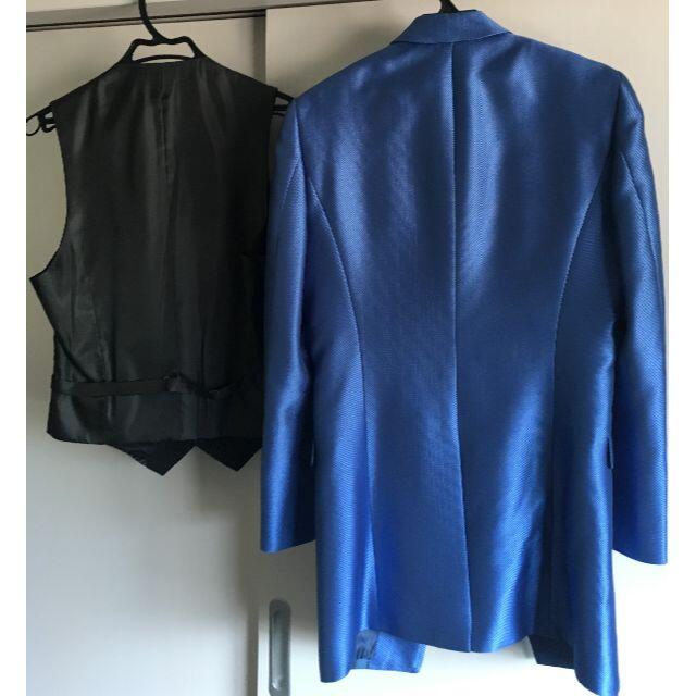 タキシード ブルー メンズのスーツ(セットアップ)の商品写真