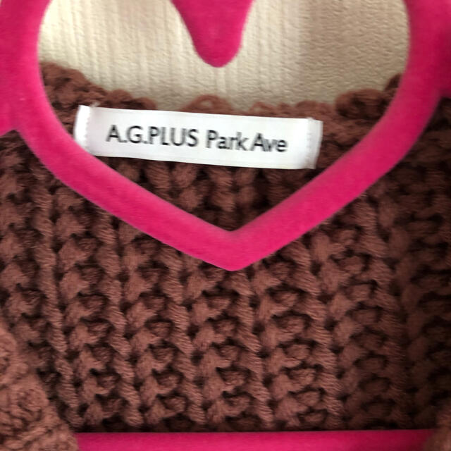 a.g.plus(エージープラス)のA.G.PLUS Park Ave ニットパーカー レディースのトップス(ニット/セーター)の商品写真