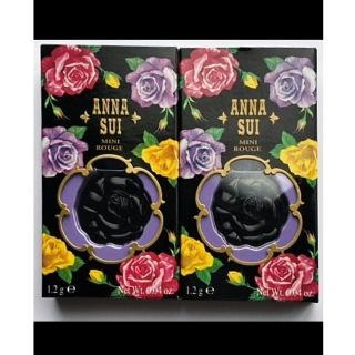 アナスイ(ANNA SUI)のANNA SUI 💄💋ミニルージュ 2個セット(リップグロス)